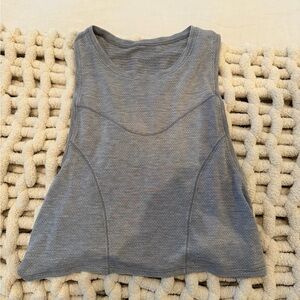 lululemon athletica Gray Tank Top